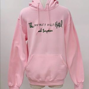 New "The Jinx" Beverly Hills Hotel Pink Hoodie